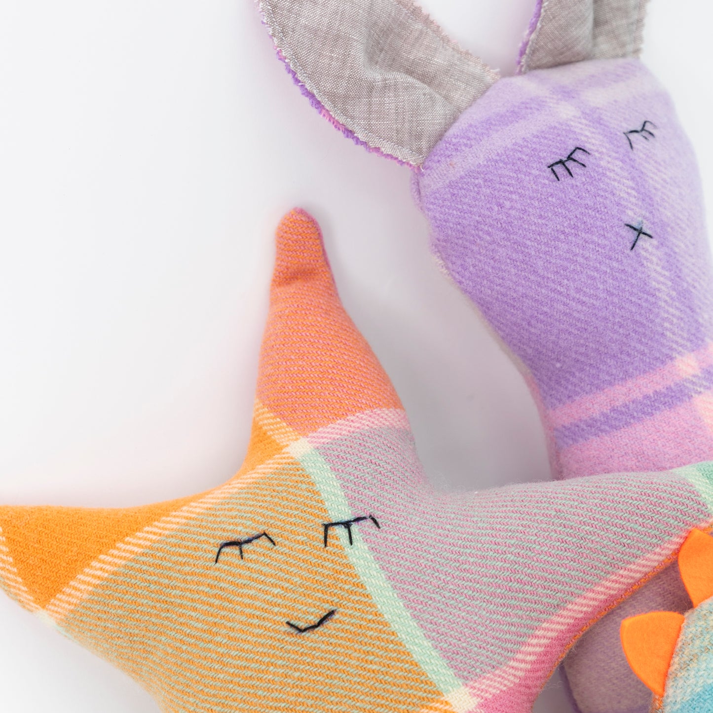 up-cycled blanket toys
