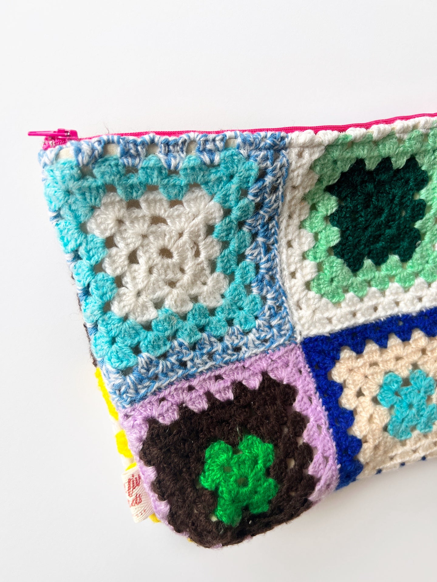 crochet clutch - one only!