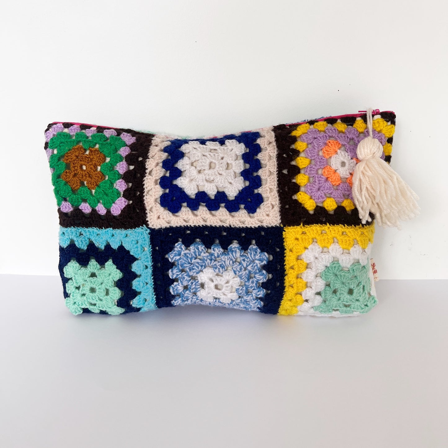crochet clutch - one only!