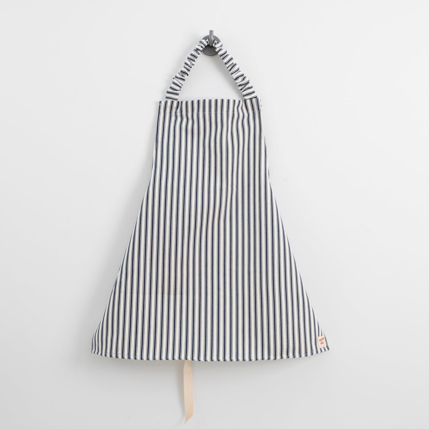 Classic Navy Ticking - Kid's Apron. Front