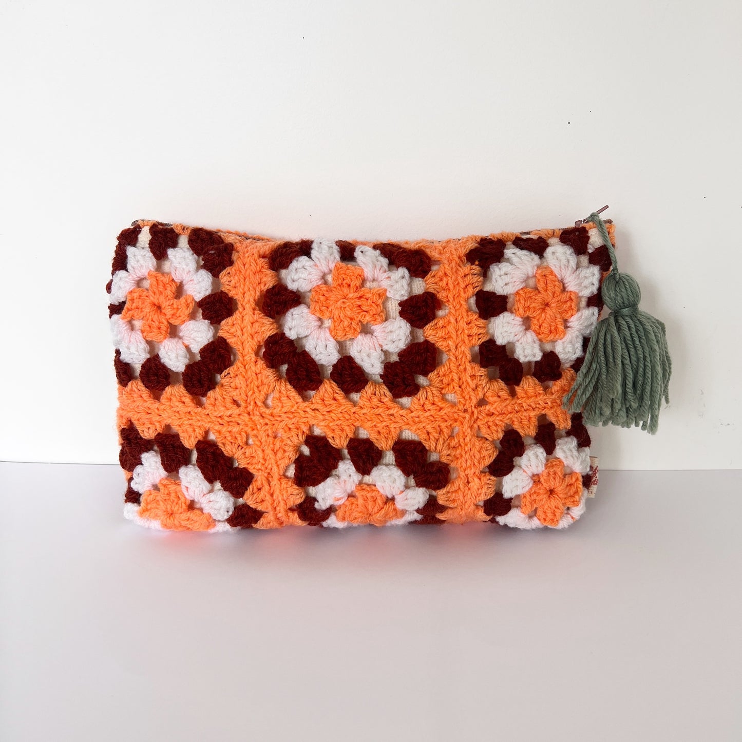 crochet clutch - one only!