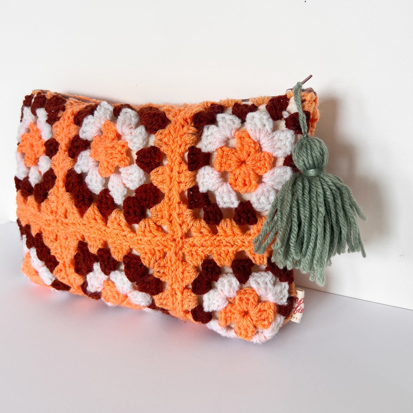 crochet clutch - one only!