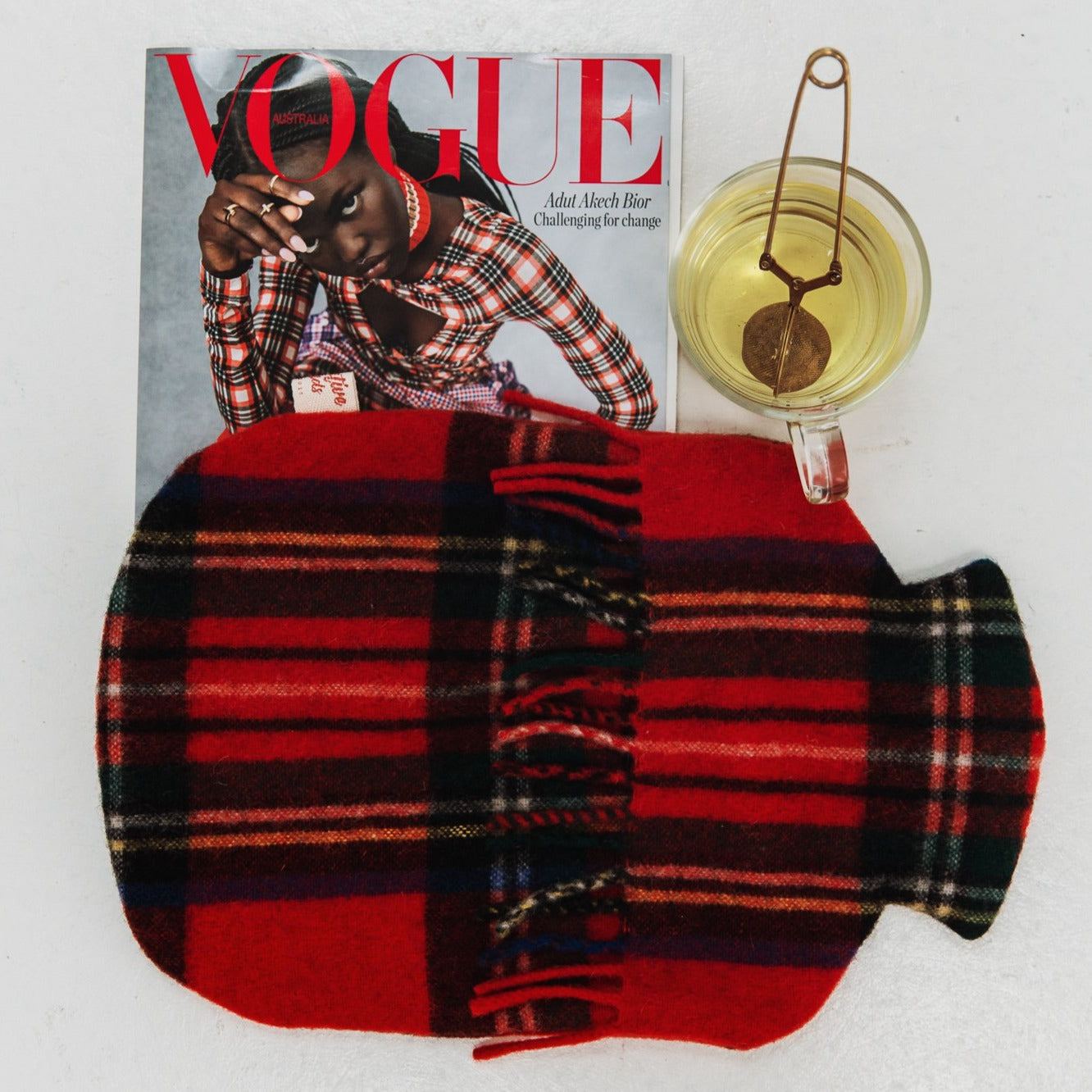 woollen hot water bottle covers