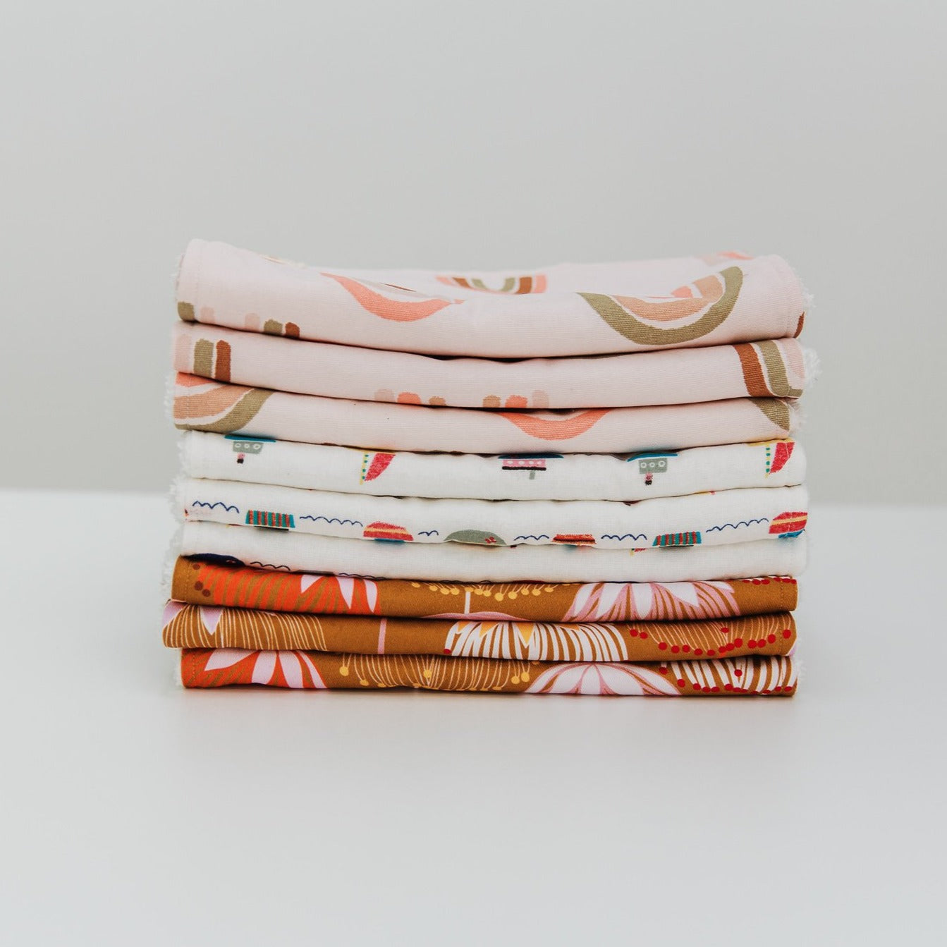 bib and burp cloth