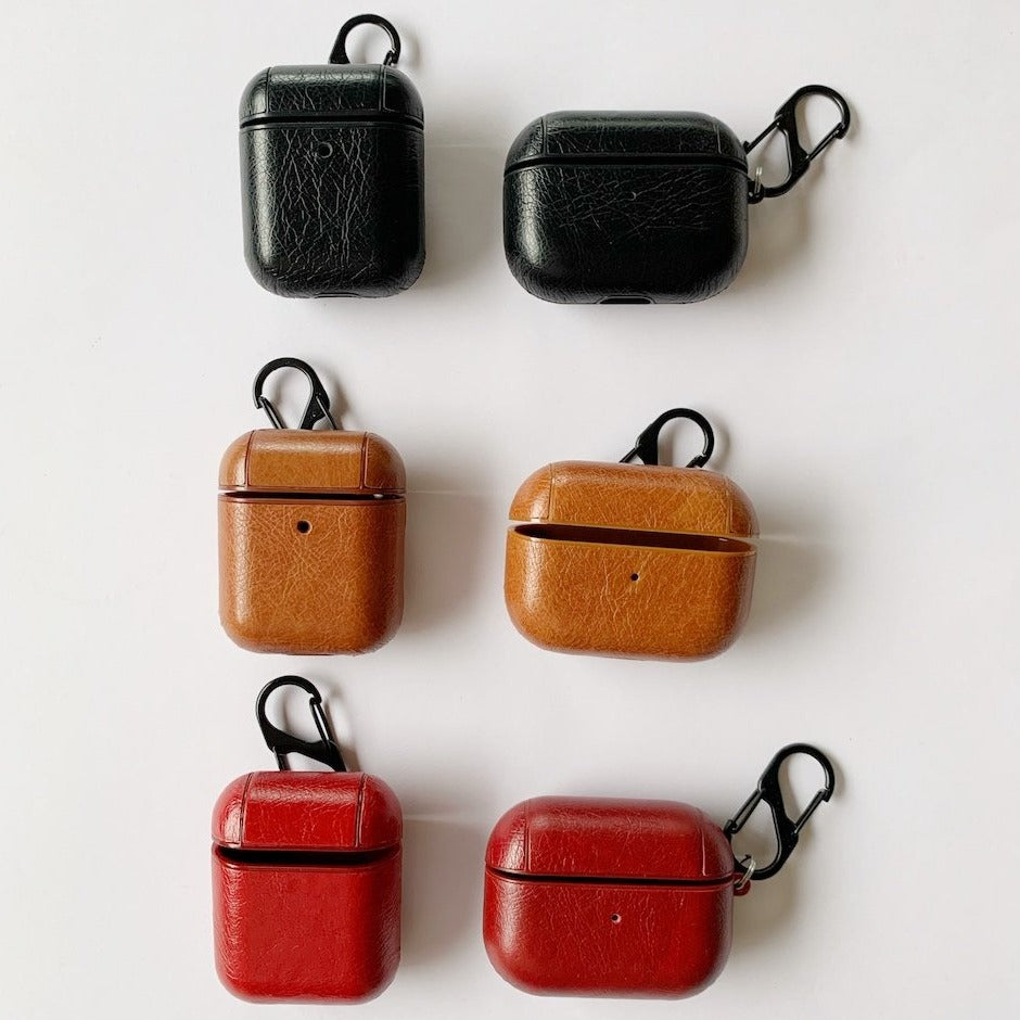 leather AirPods case