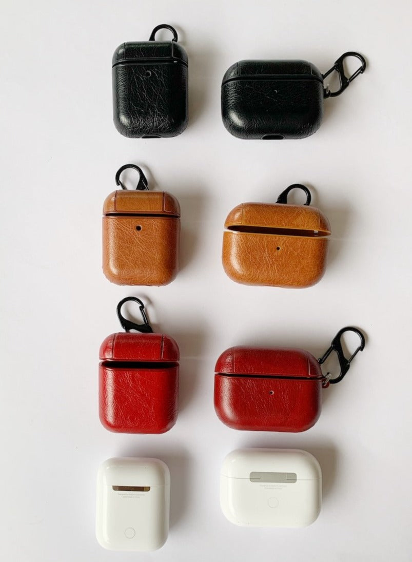 leather AirPods case