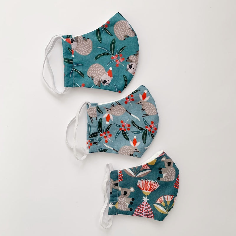 xmas masks - set 3