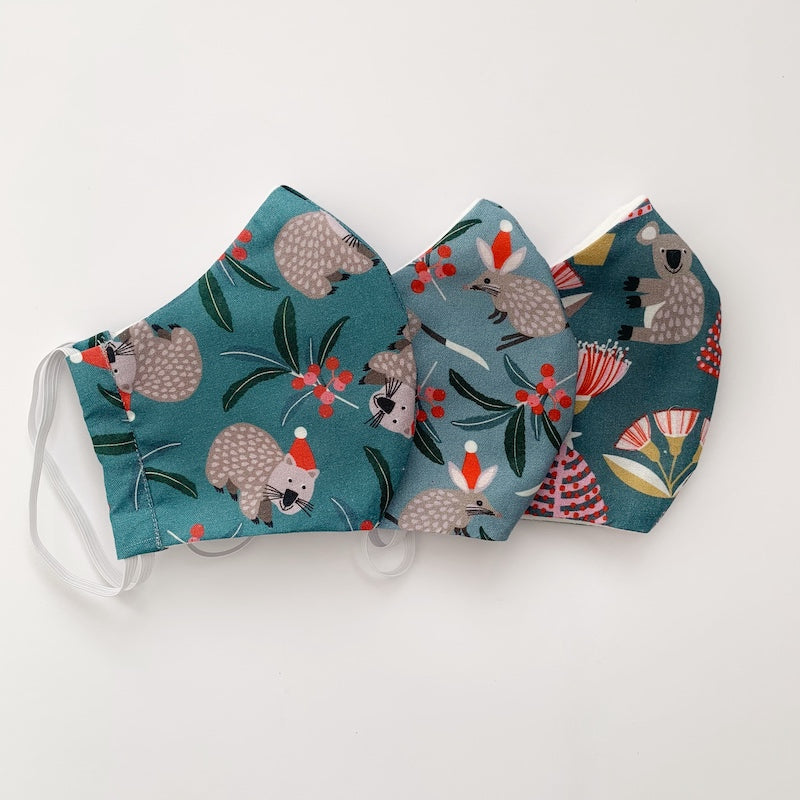 xmas masks - set 3