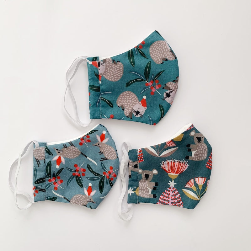xmas masks - set 3