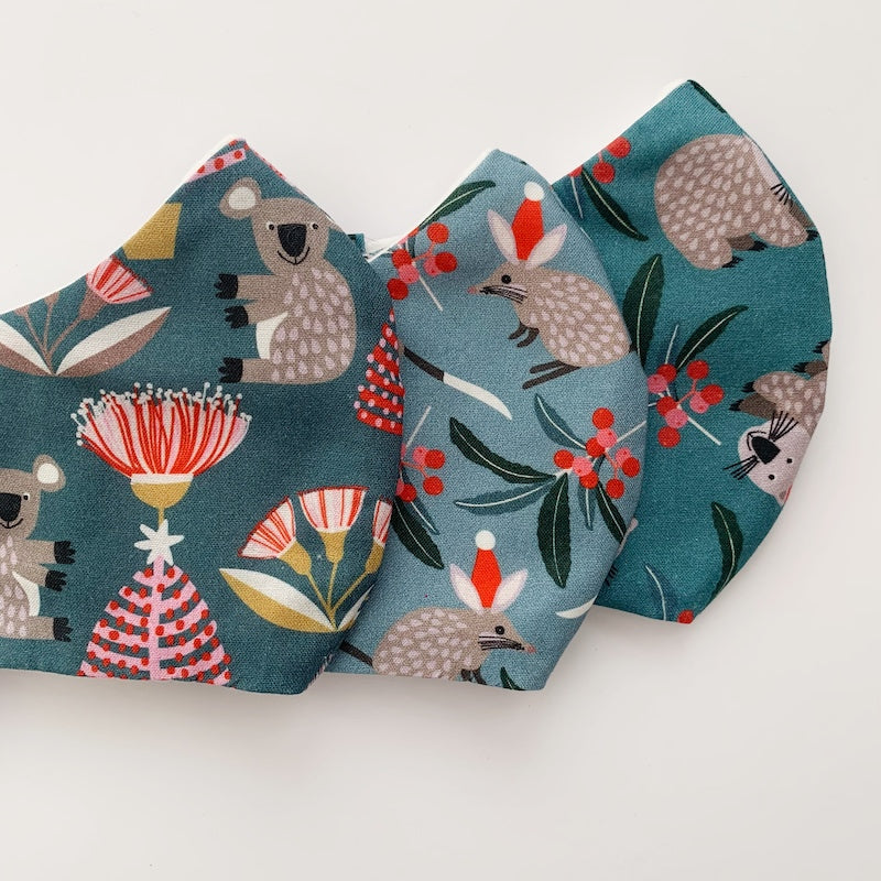 xmas masks - set 3