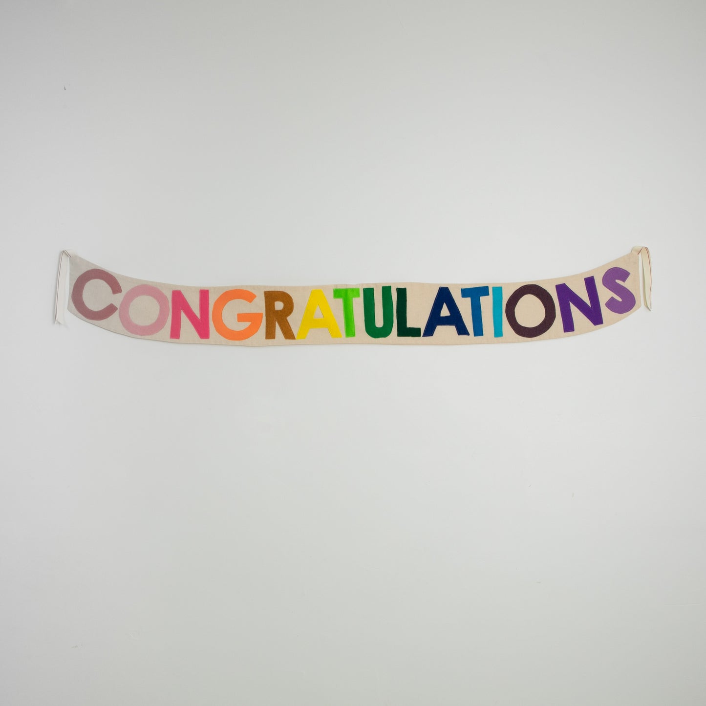 Felt Letter - Congratulations Banner