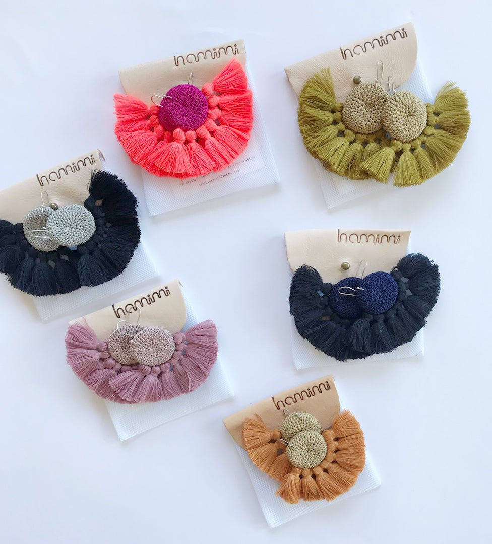 Tassel Crochet Earrings