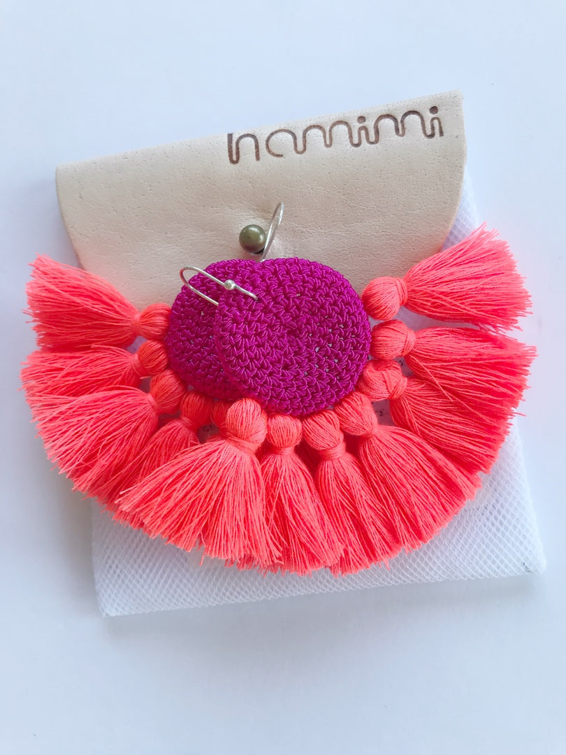 Tassel Crochet Earrings
