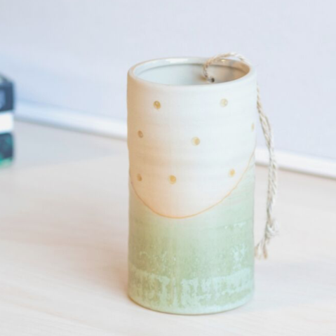 Green Spot Vase