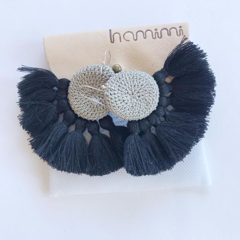 Tassel Crochet Earrings
