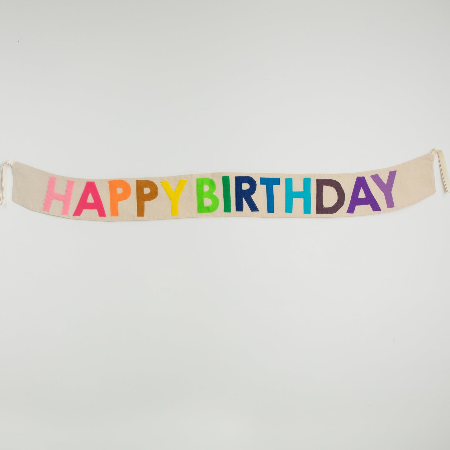 Felt Letter Happy Birthday Banner