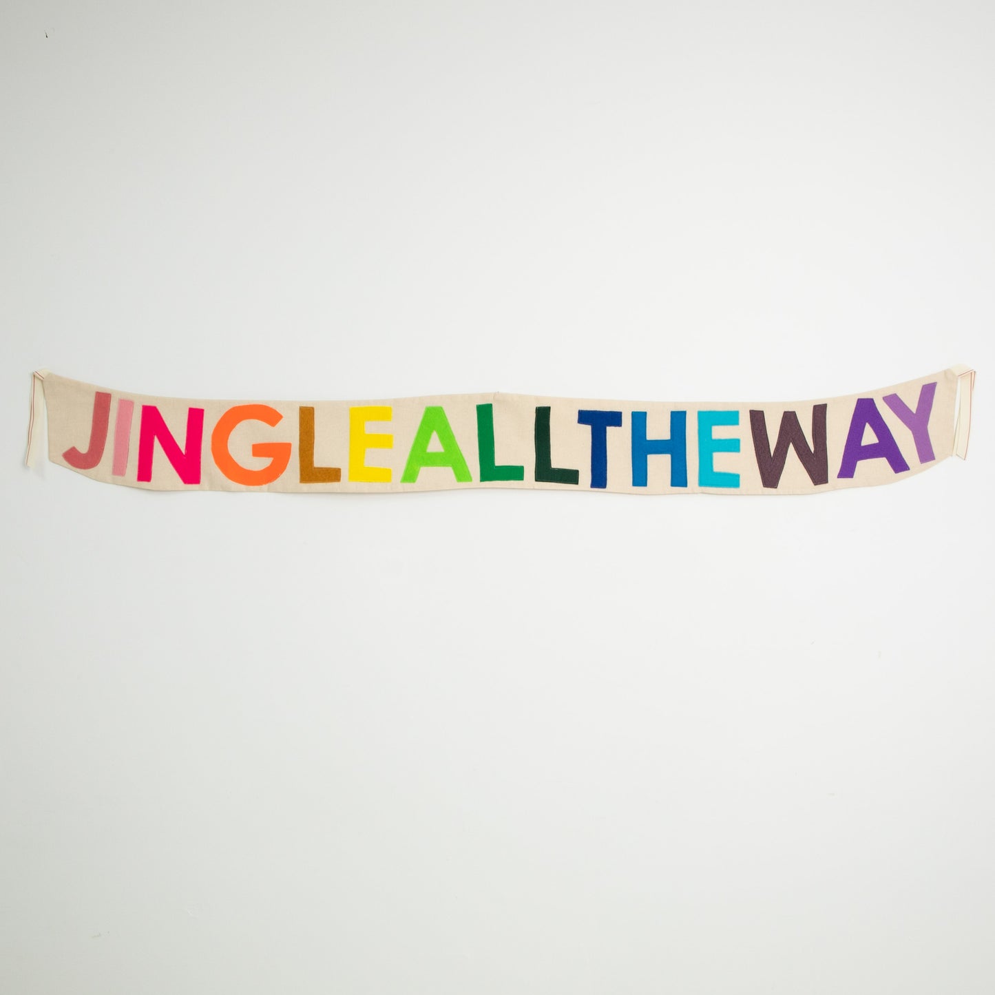 Jingle All The Way - Felt Letter Banner