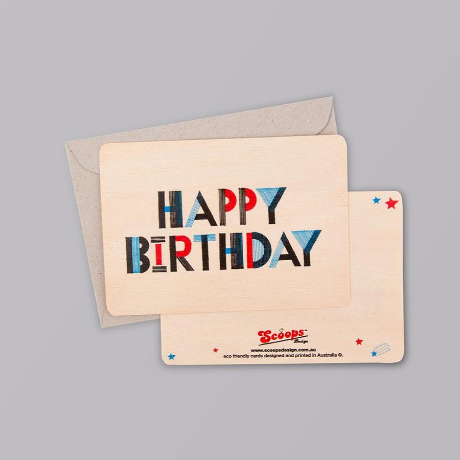 Wooden Cards