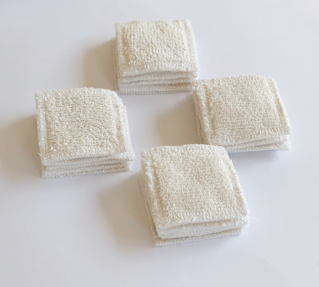 re-usable makeup remover pads - set 5