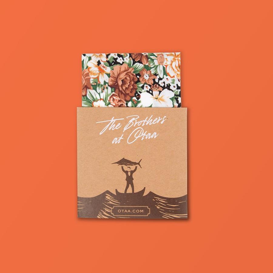 Floral Cotton Pocket Square