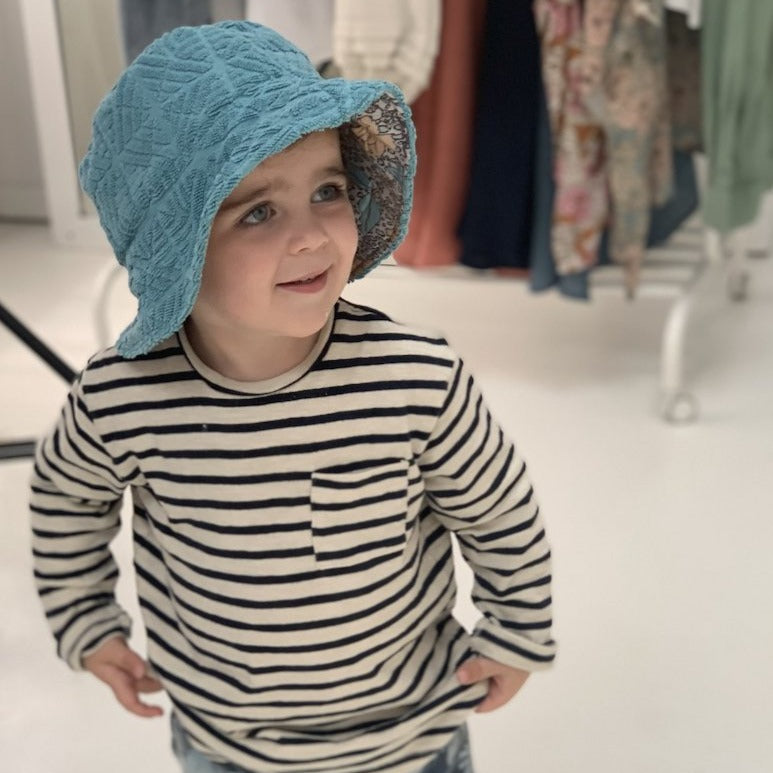 towelling bucket hat