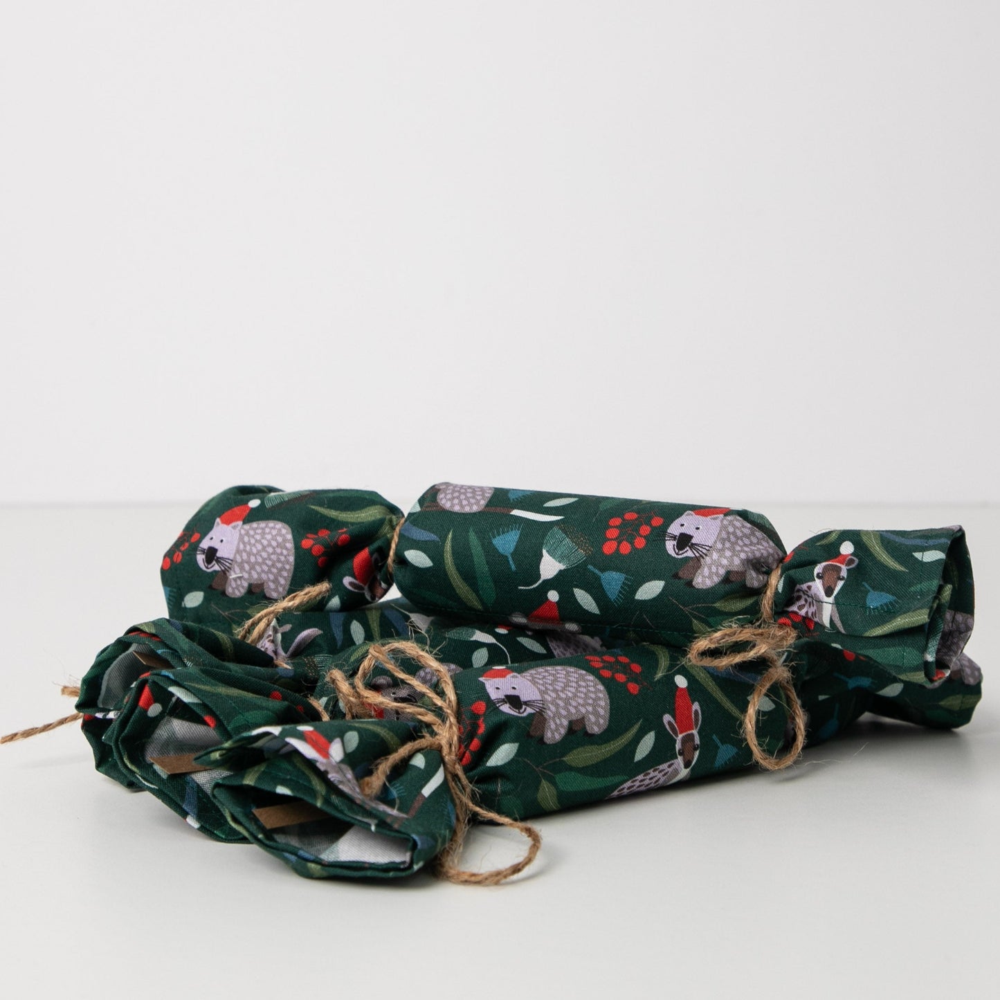 fabric re-usable bonbons/napkins - Set 4