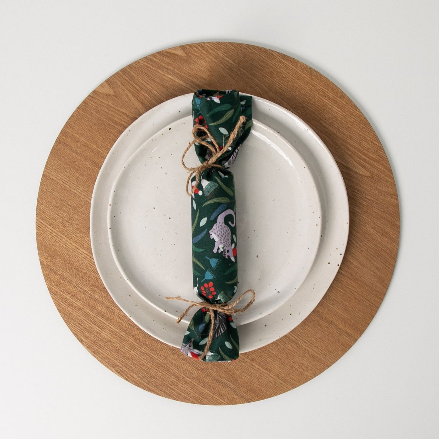 fabric re-usable bonbons/napkins - Set 4