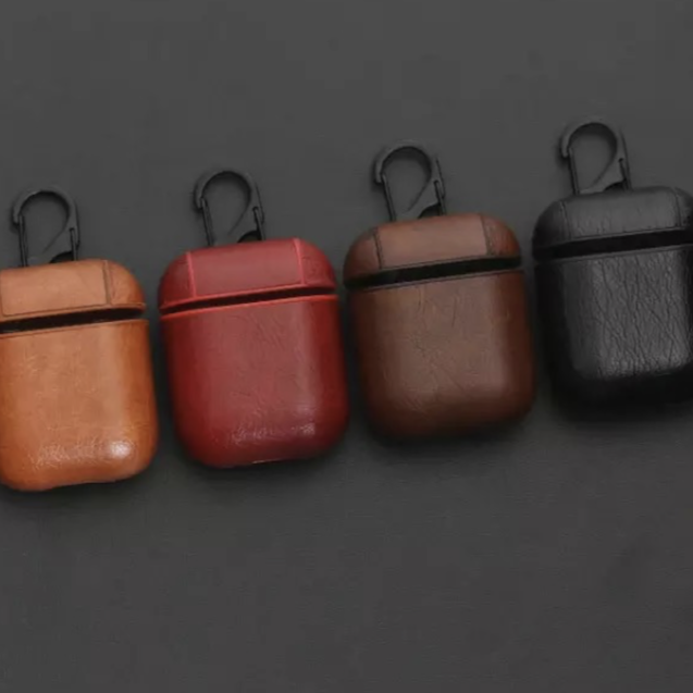 leather AirPods case