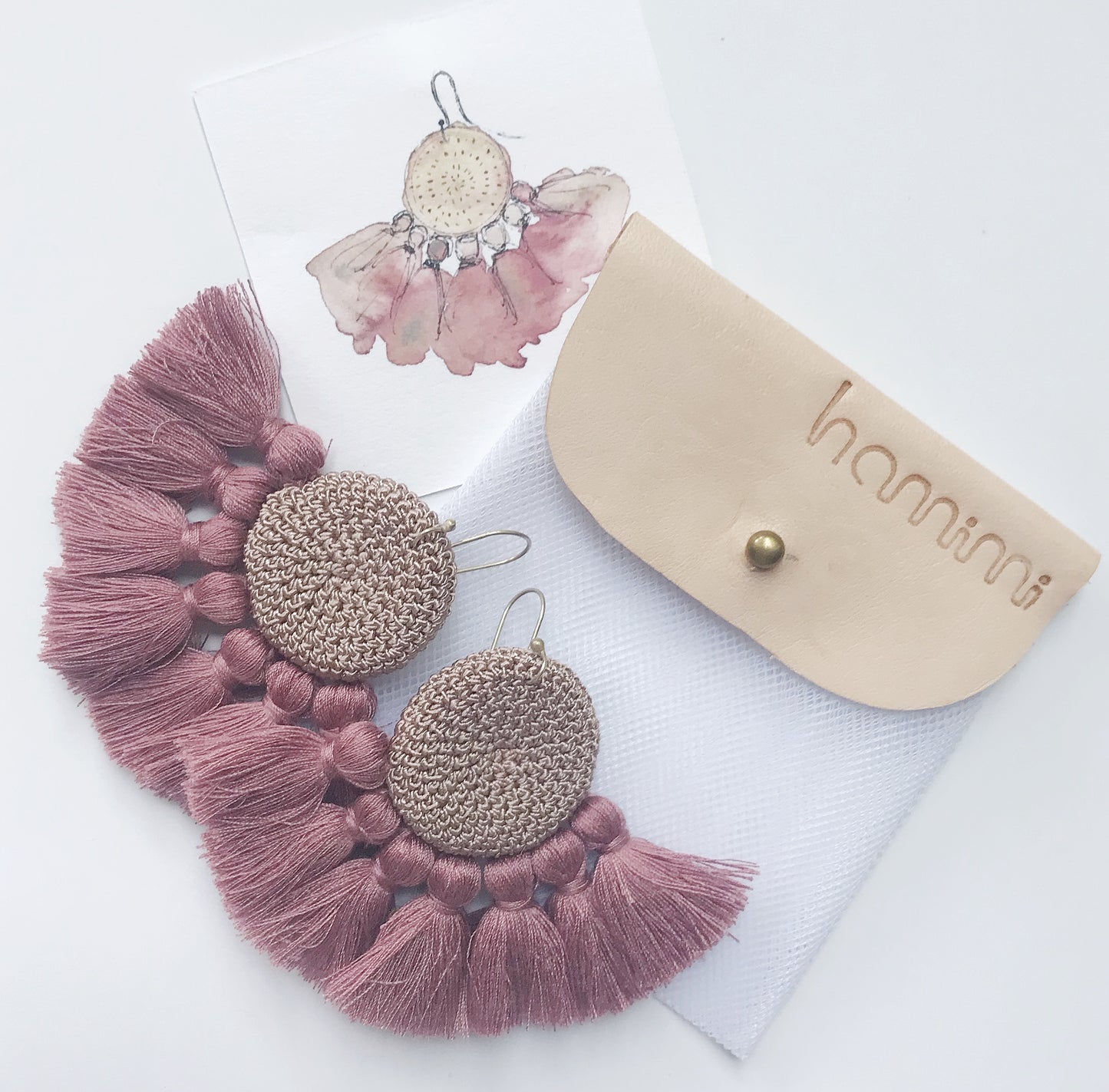 Tassel Crochet Earrings