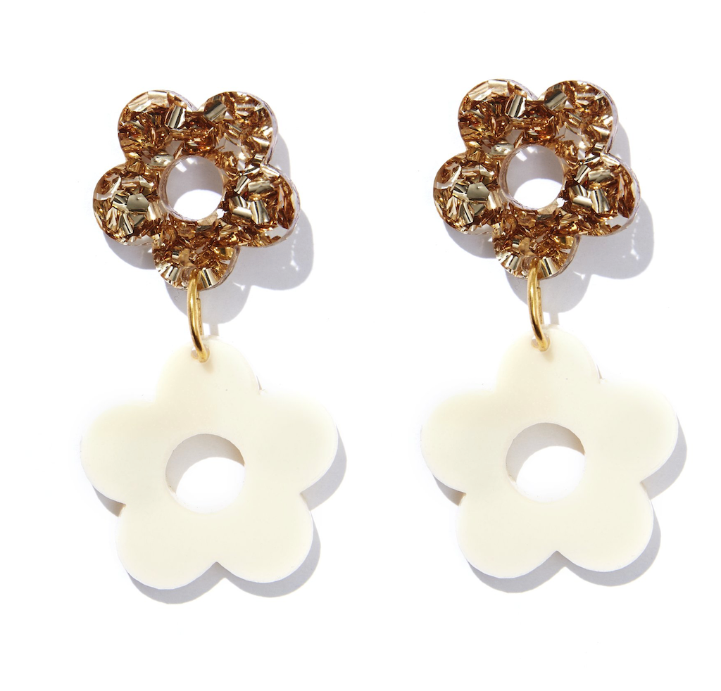 flower earrings