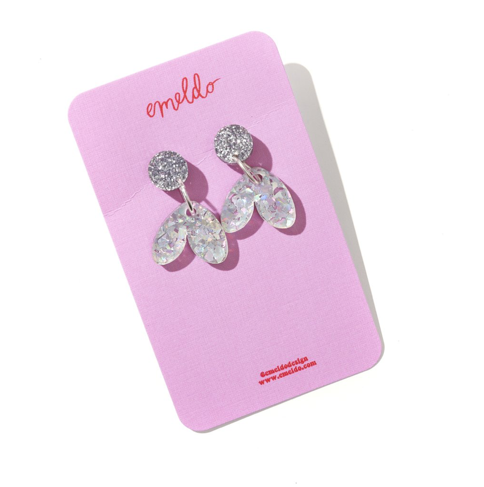 sweet silver earrings