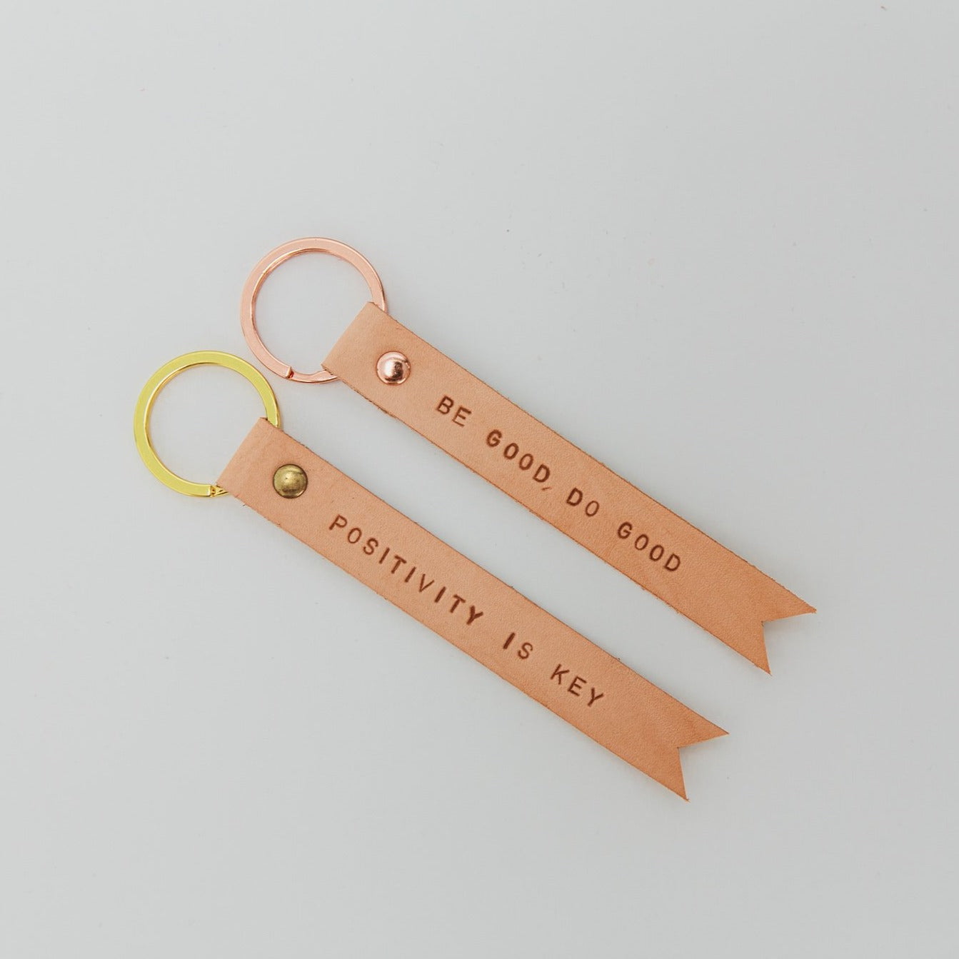 leather key rings
