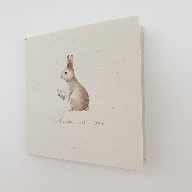 welcome little one card