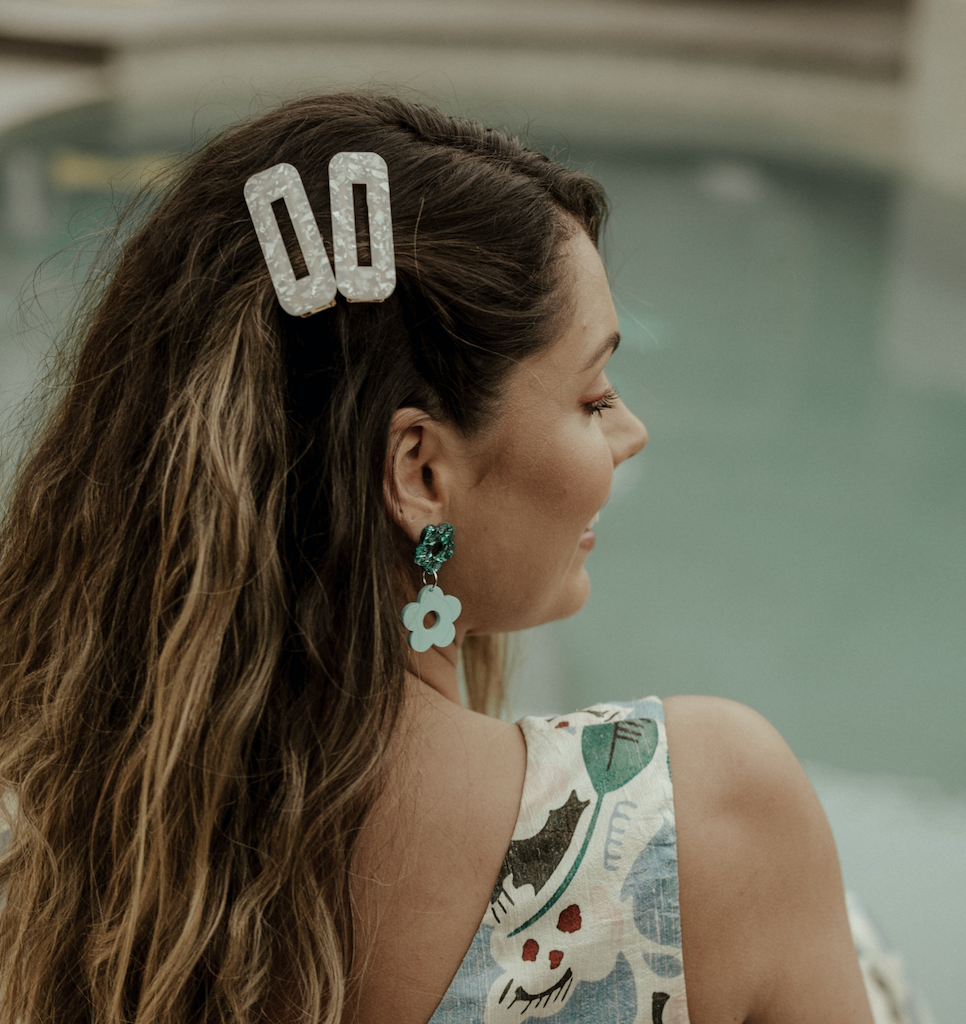 flower earrings