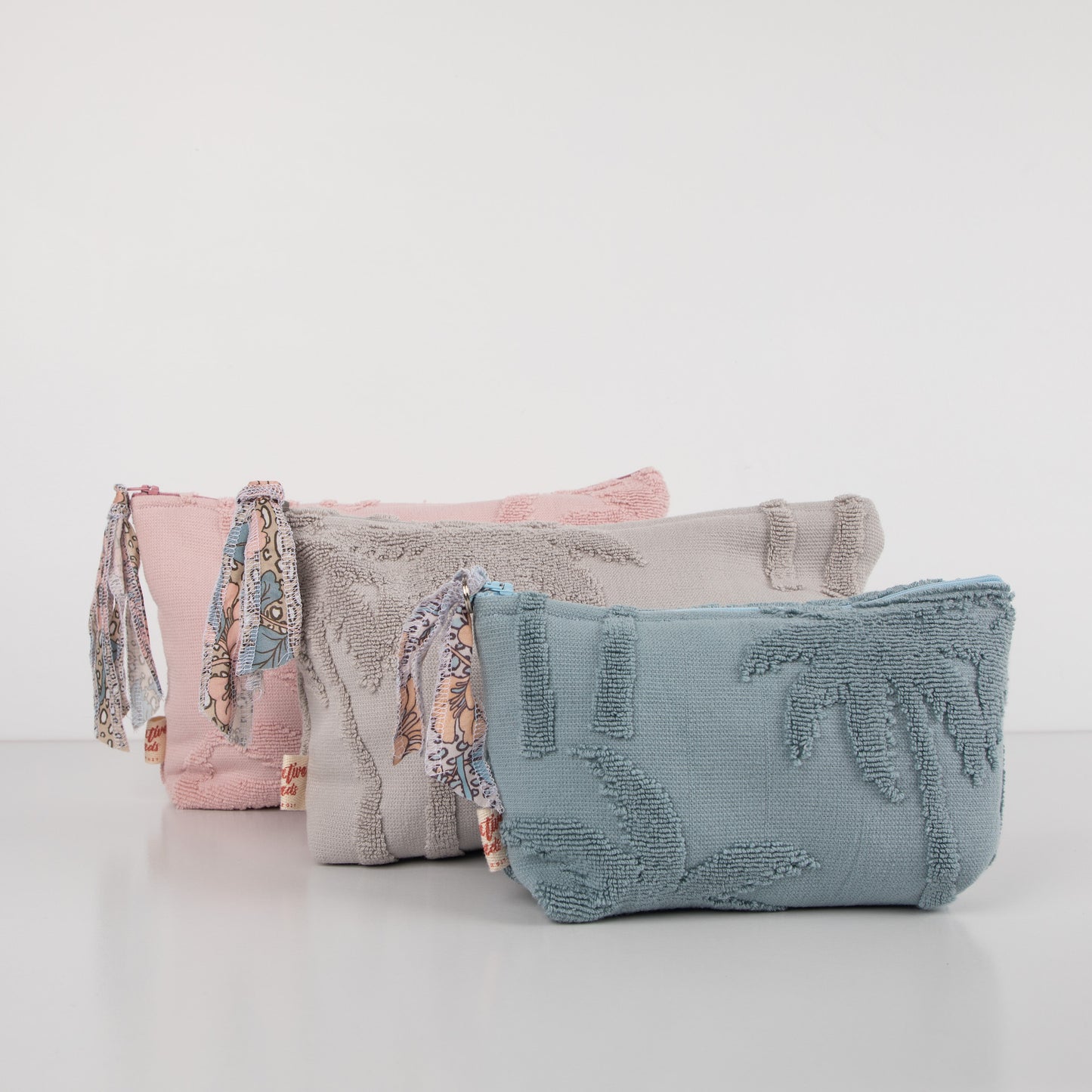 towelling clutch / cosmetic bag