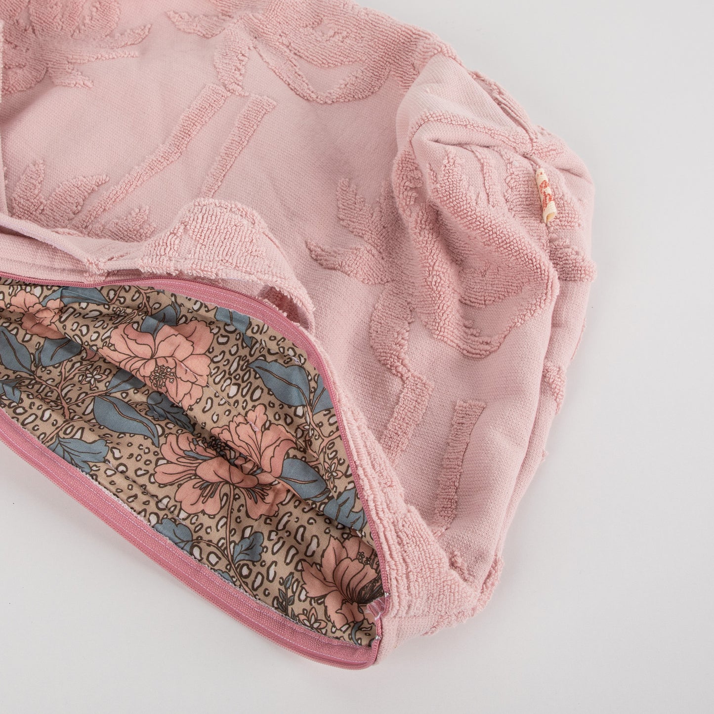 towelling beach bag