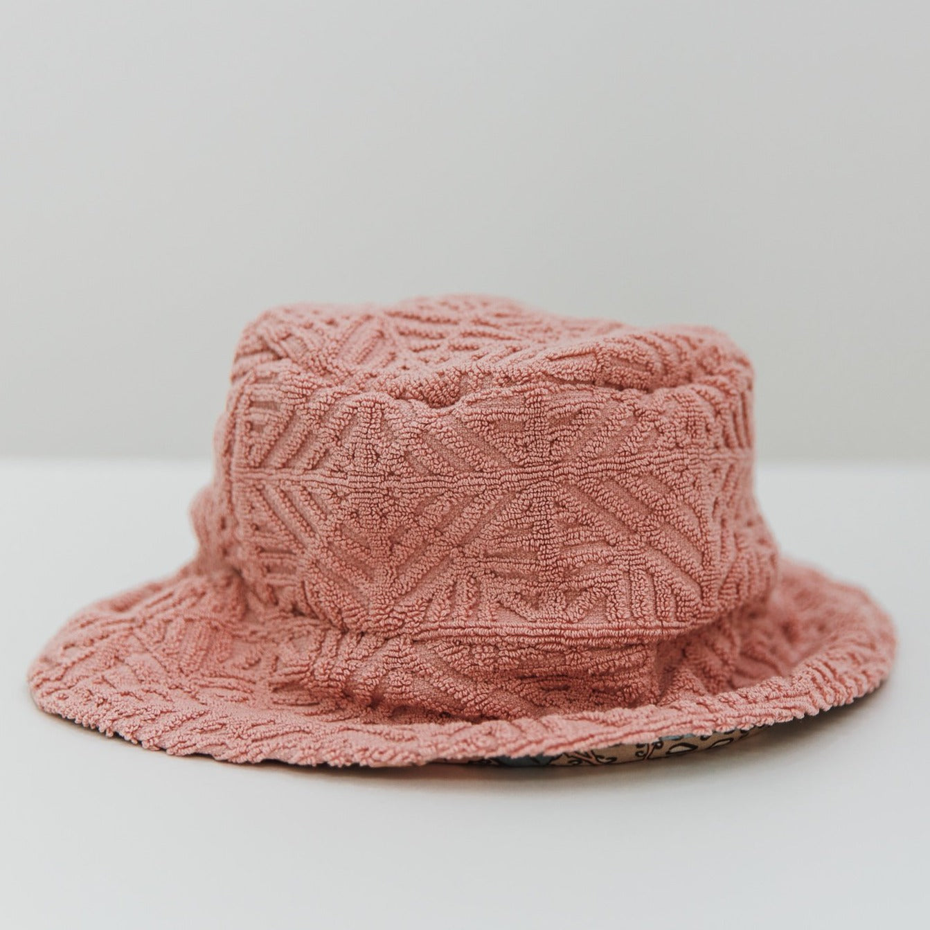 towelling bucket hat