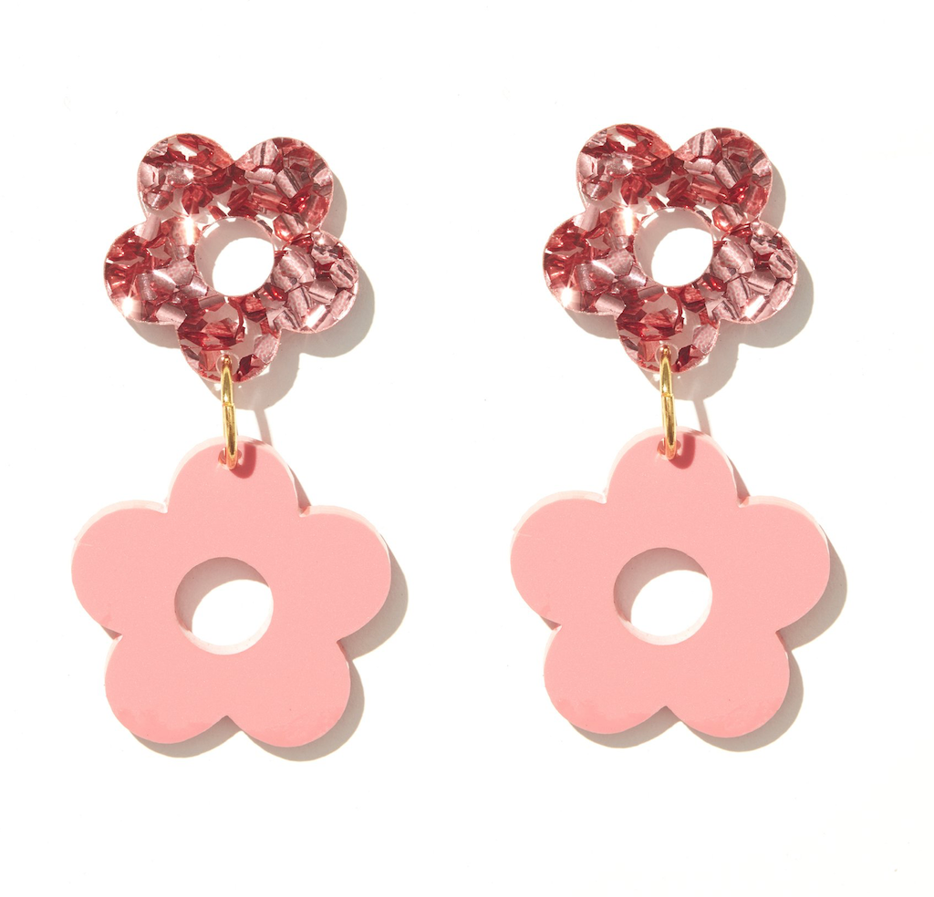flower earrings