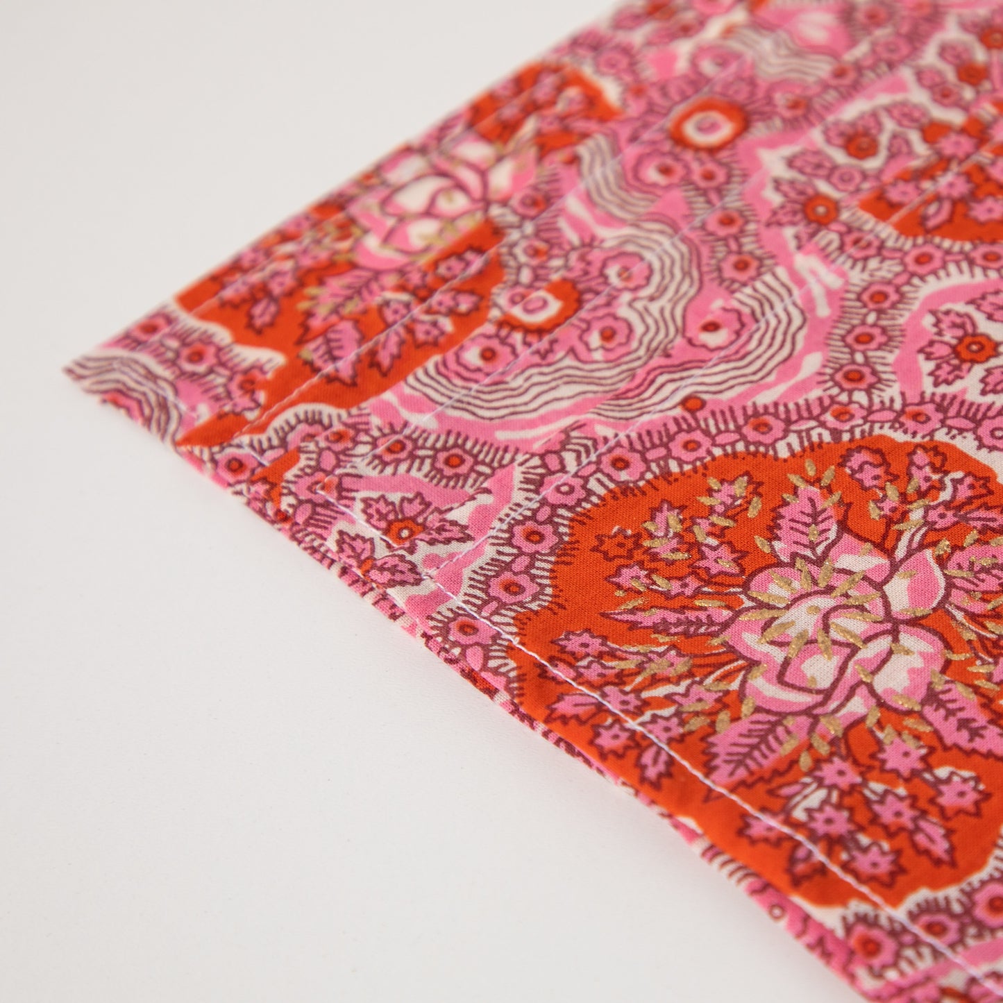 4 x pink napkins sitting on top of each other