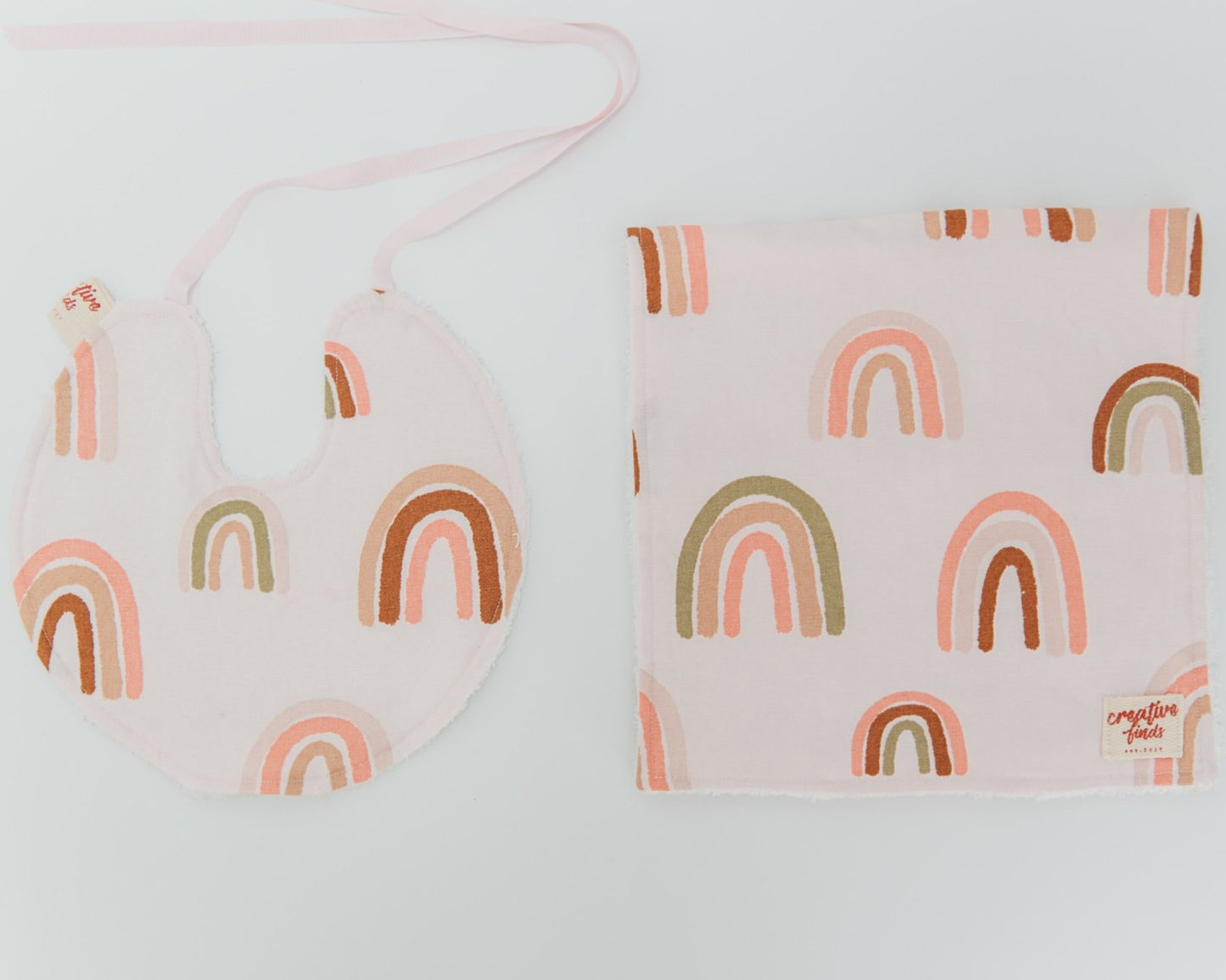 bib and burp cloth