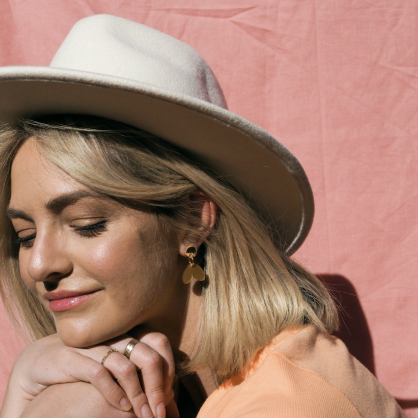 sweet silver earrings