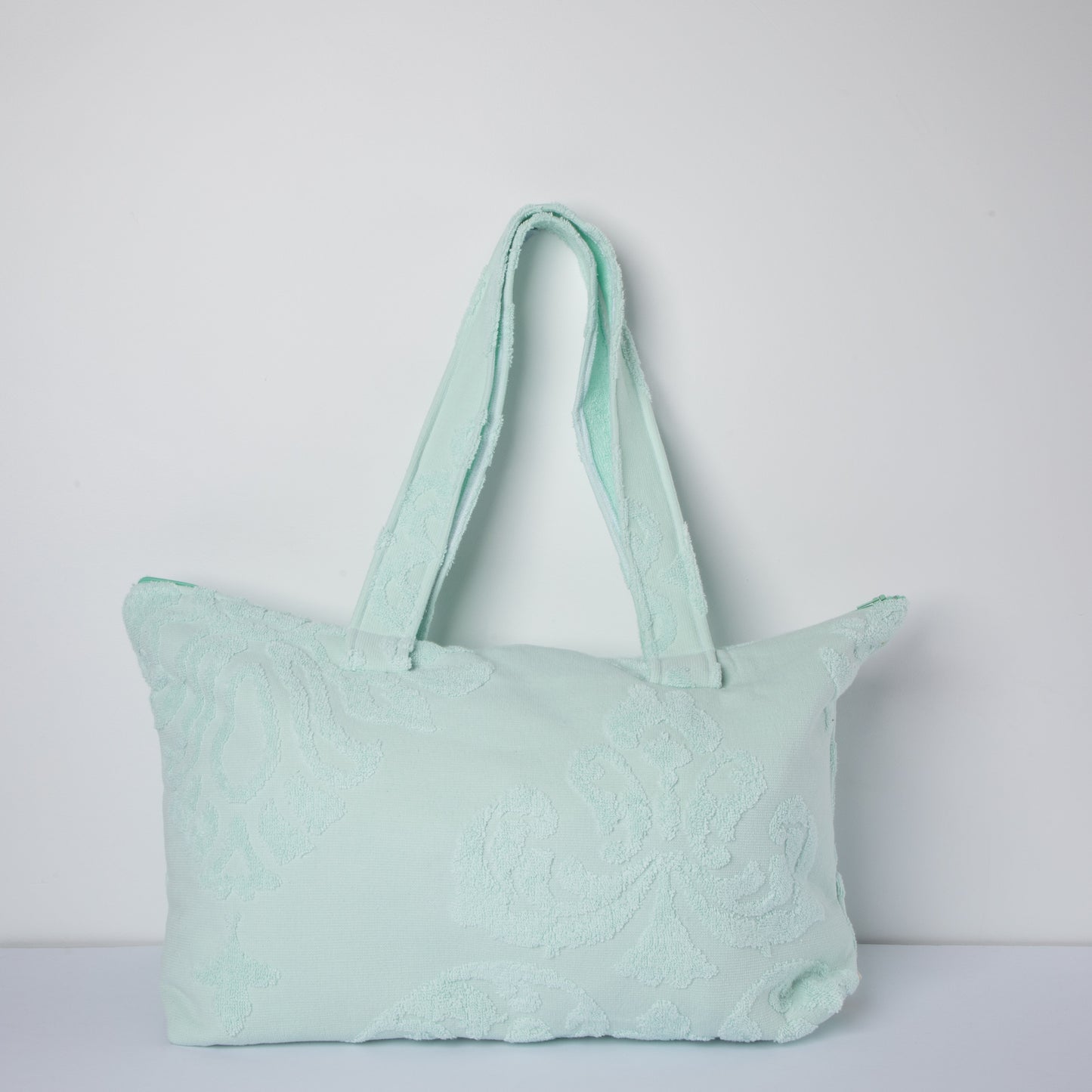 towelling beach bag