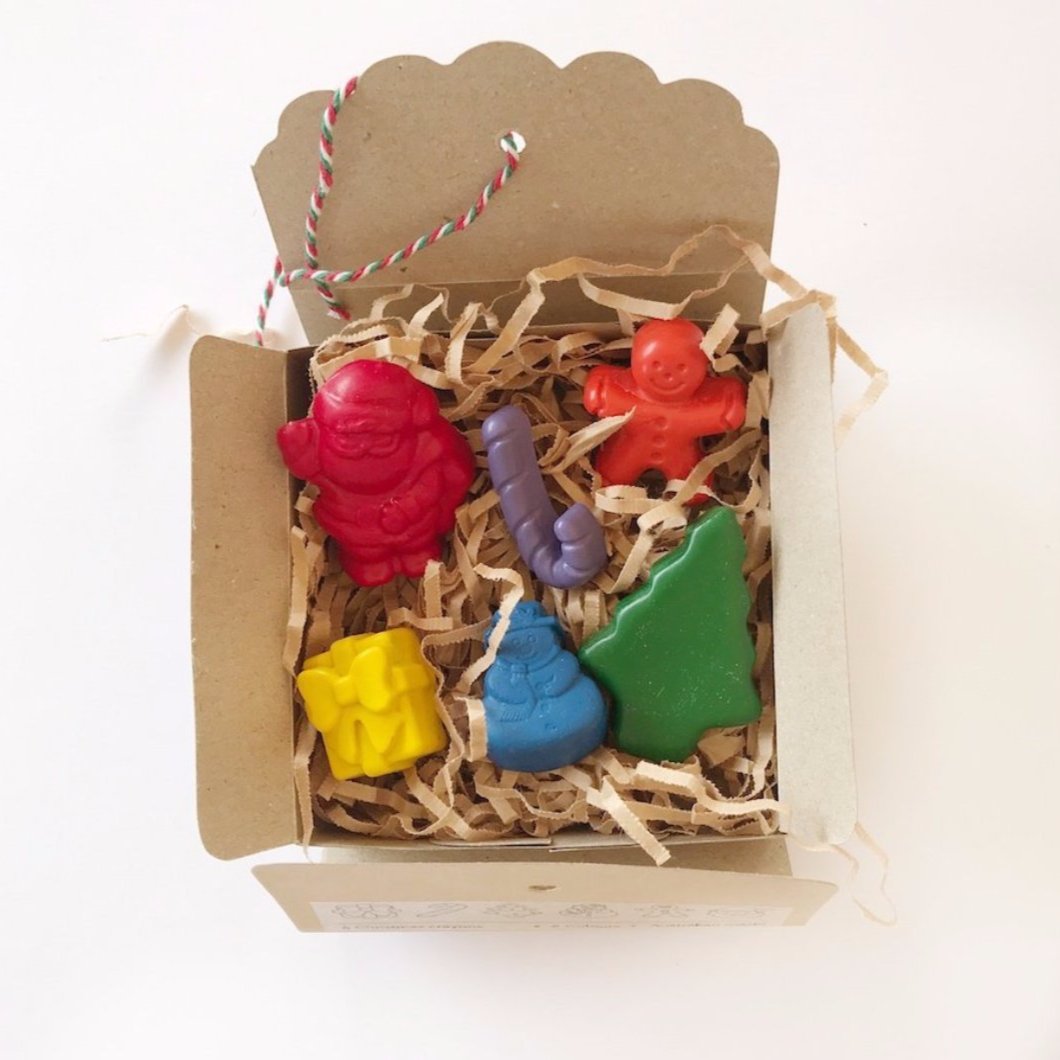 Xmas Wax Crayon Set