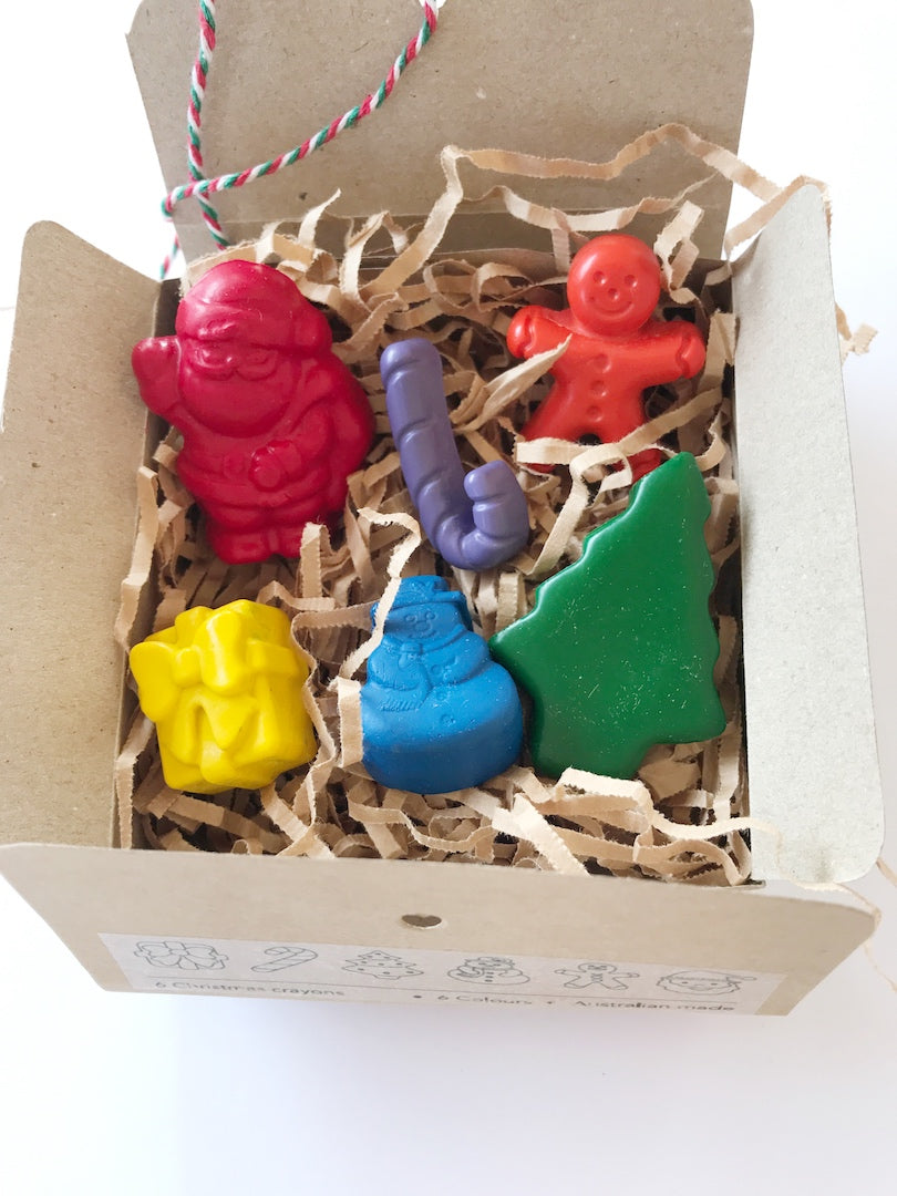 Xmas Wax Crayon Set