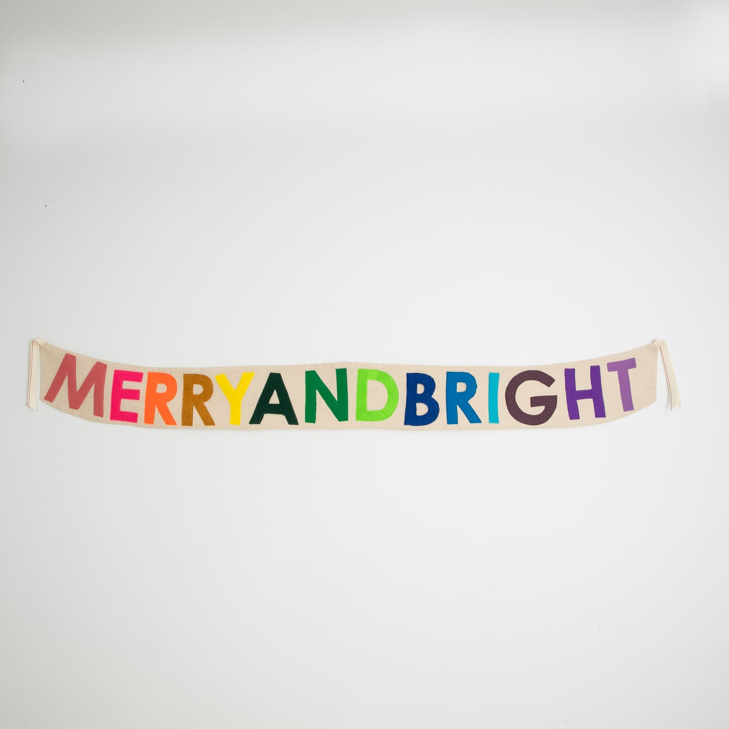 
                  
                    Merry and Bright - Felt Letter Banner
                  
                