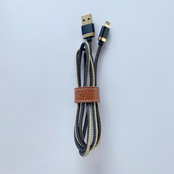 
                  
                    denim or leather charging cable
                  
                